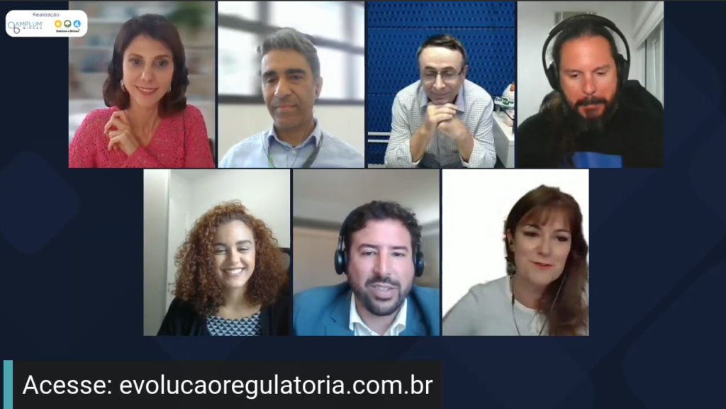 Moderadores e convidados do Webinar